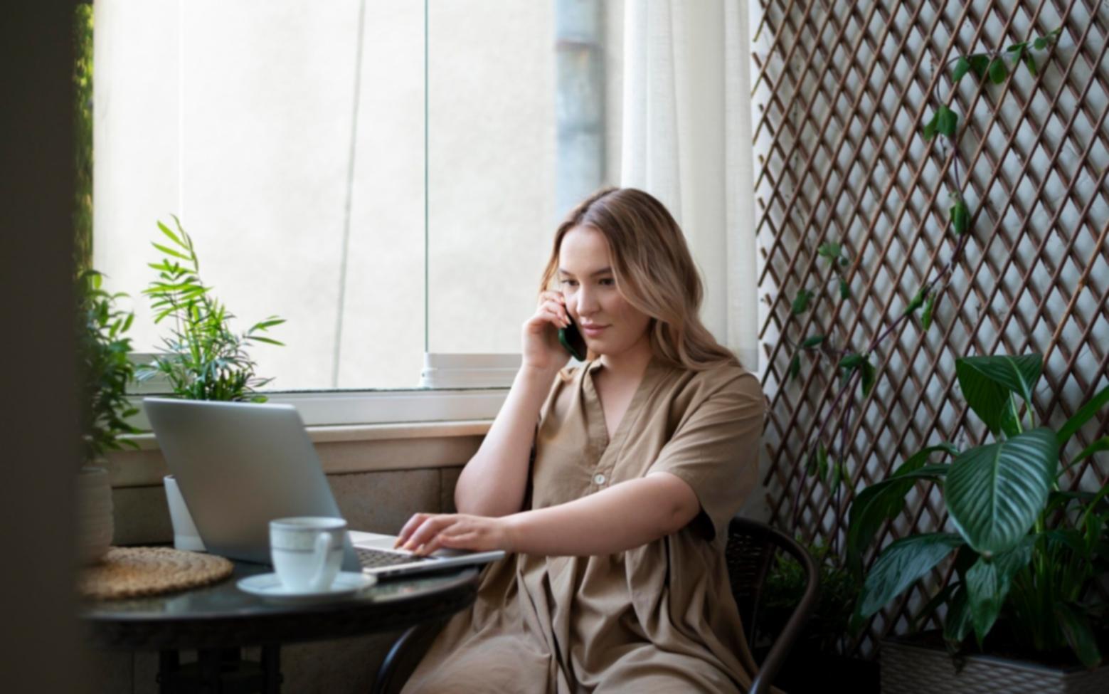 Persona che trova risposte alle proprie domande sulla gestione dell'ansia